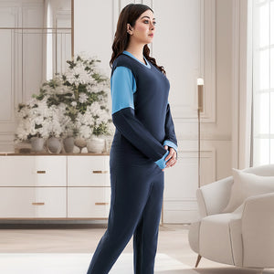 reversal ABSOLUTE ジップアップウェア XXL ネイビー Dark Blue Back Zip Overall | Adaptive Clothing UK – Comfort and